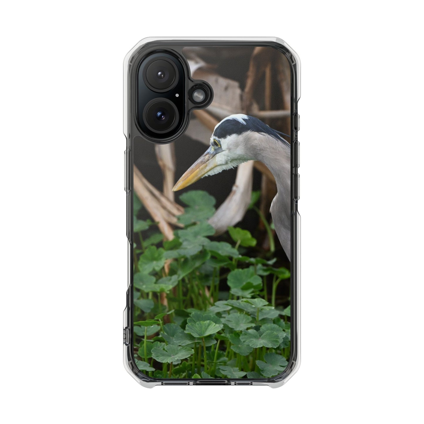 Great Blue Heron Phone Case with Clear Impact Design, Gift for Nature Lovers, Unique Phone Accessory, Protective Case, Bird Enthusiast Gift