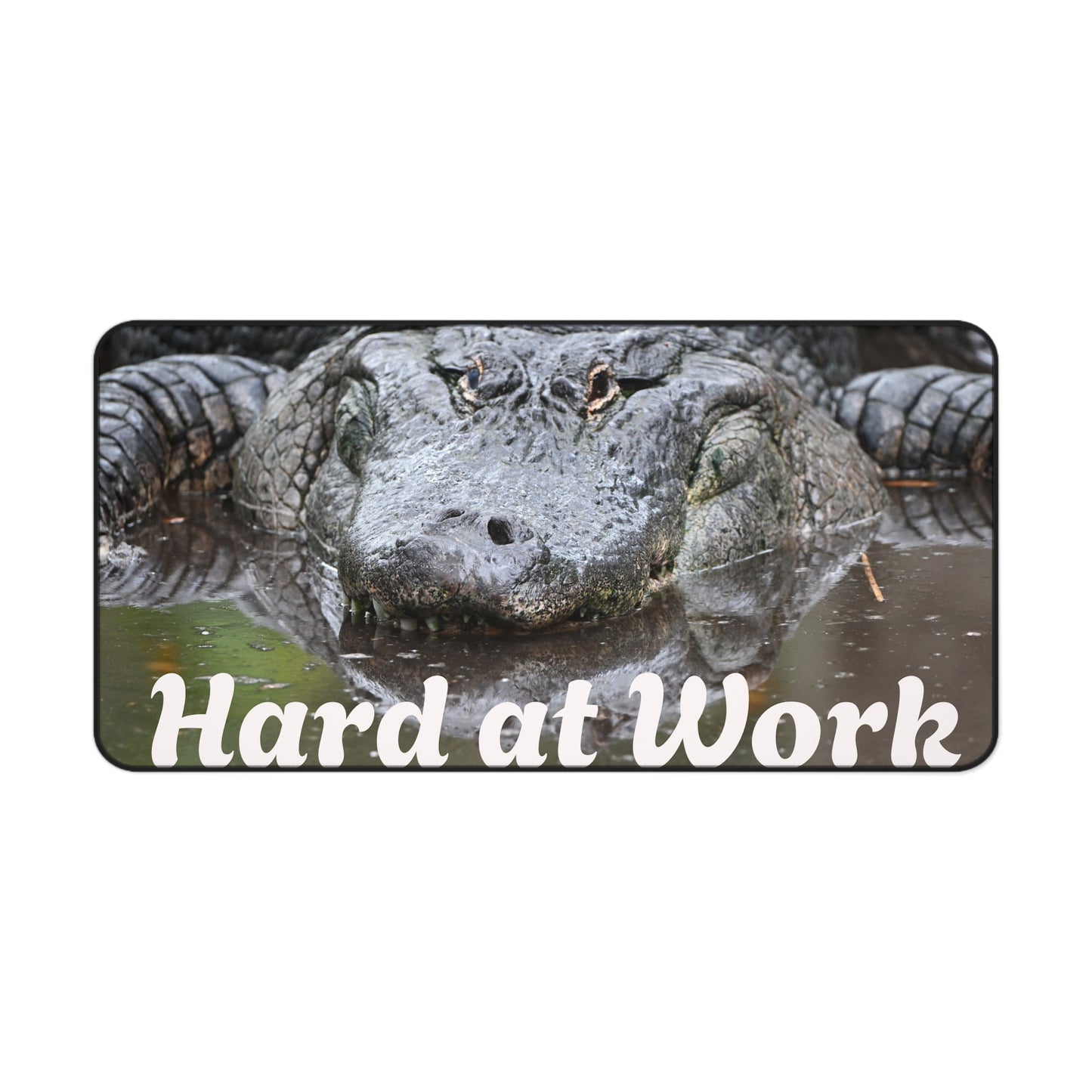 Alligator Desk Mat, Office Decor, Animal Print Desk Pad, Unique Gift for Wildlife Lovers, Desk Accessories, Computer Mat