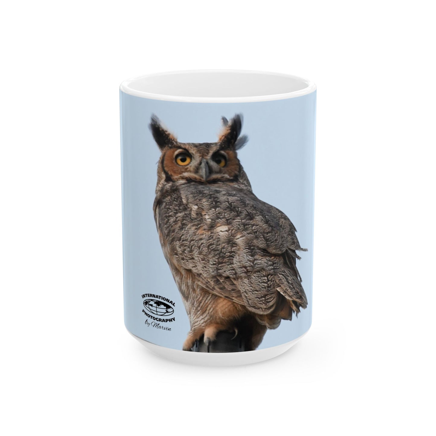 Owl Lover's Ceramic Mug, Great Horned Owl Mug, Nature Lover Gift, Birdwatcher Coffee Cup, Wildlife Enthusiast Drinkware, Gift for [...]