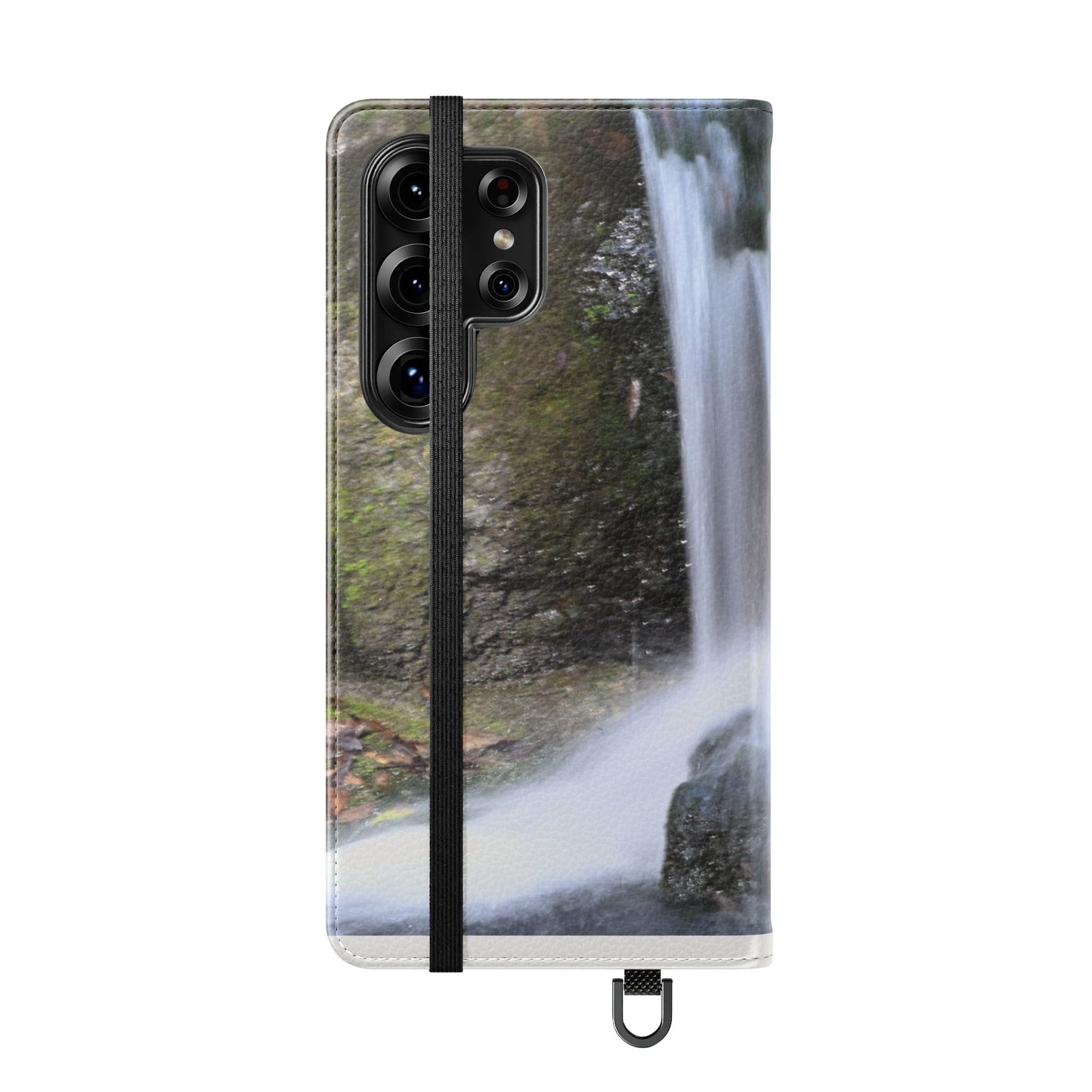 Scenic Waterfall Flip Case, Nature Phone Wallet, Eco-Friendly Phone Accessory, Gift for Nature Lovers, Travel Must-Have