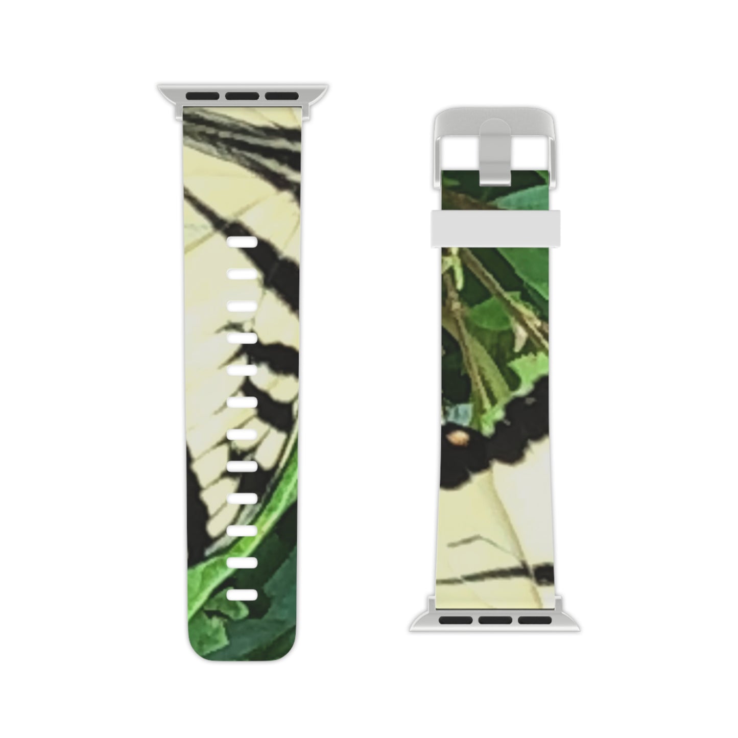 Stylish Apple Watch Band - Butterfly Design, Floral Watch Strap, Unique Gift for Her, Birthday Present, Trendy Accessory