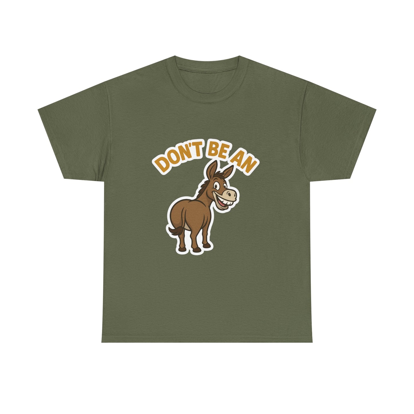 Funny Donkey Graphic Tee - Unisex Heavy Cotton Shirt