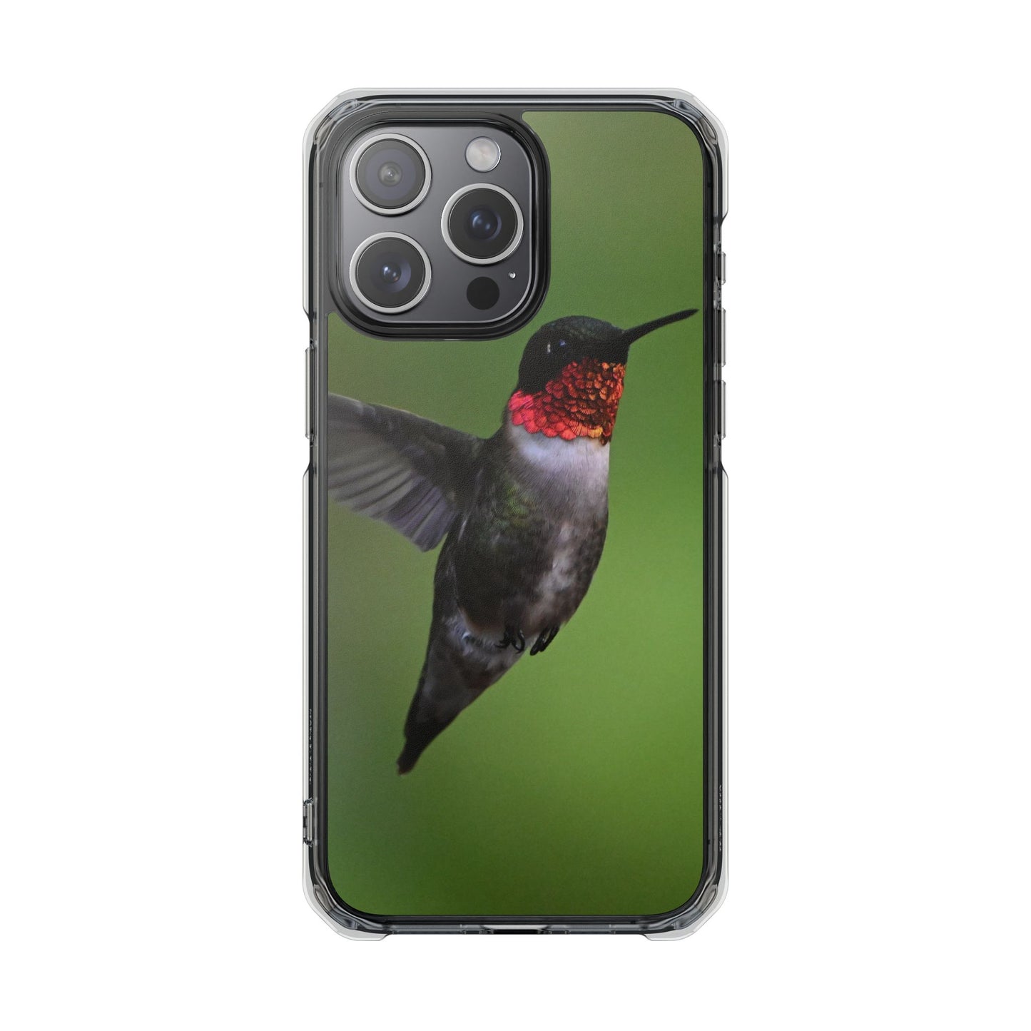 Hummingbird Phone Case with Clear Impact Design, Gift for Nature Lovers, Unique Phone Accessory, Protective Case, Bird Enthusiast Gift