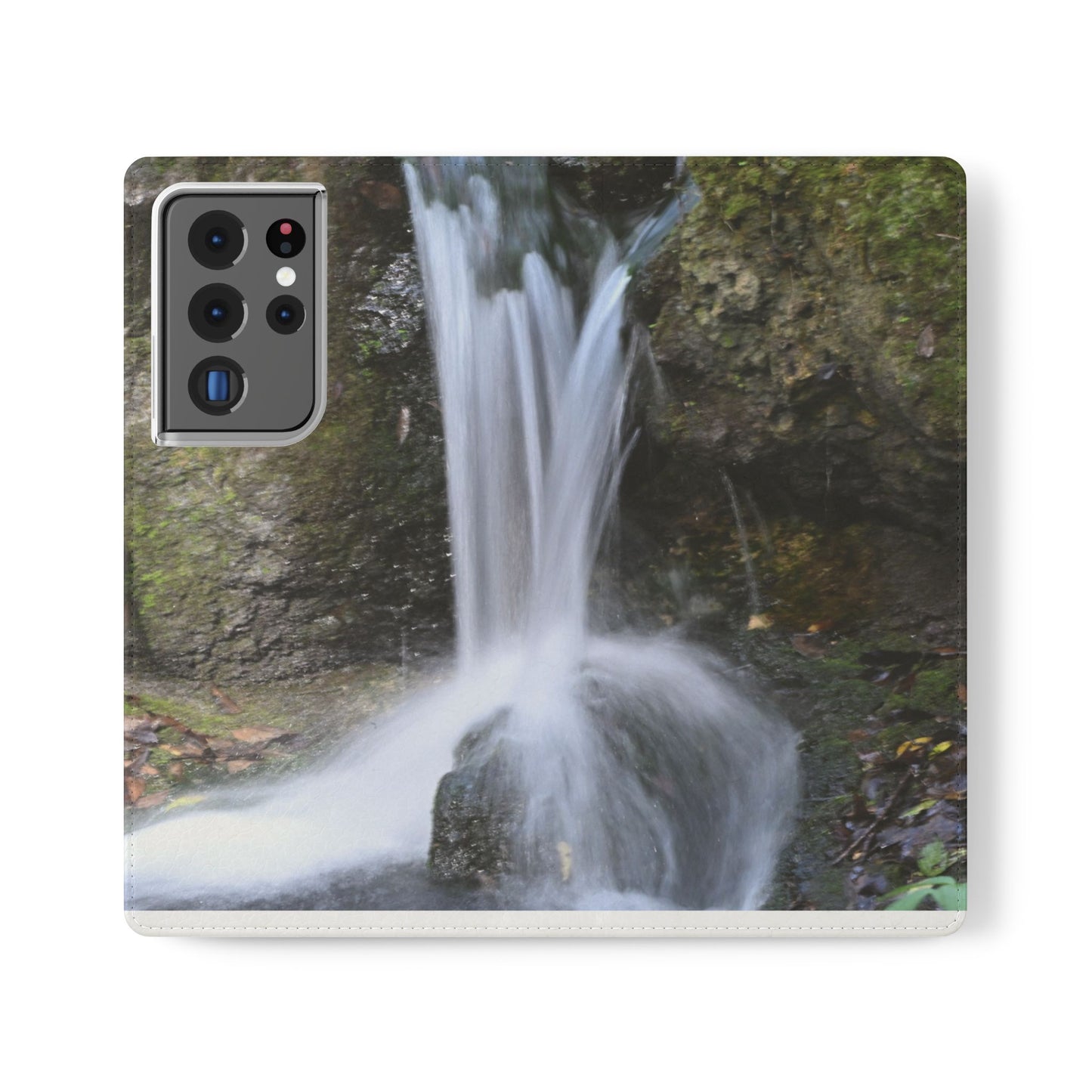 Scenic Waterfall Flip Case, Nature Phone Wallet, Eco-Friendly Phone Accessory, Gift for Nature Lovers, Travel Must-Have