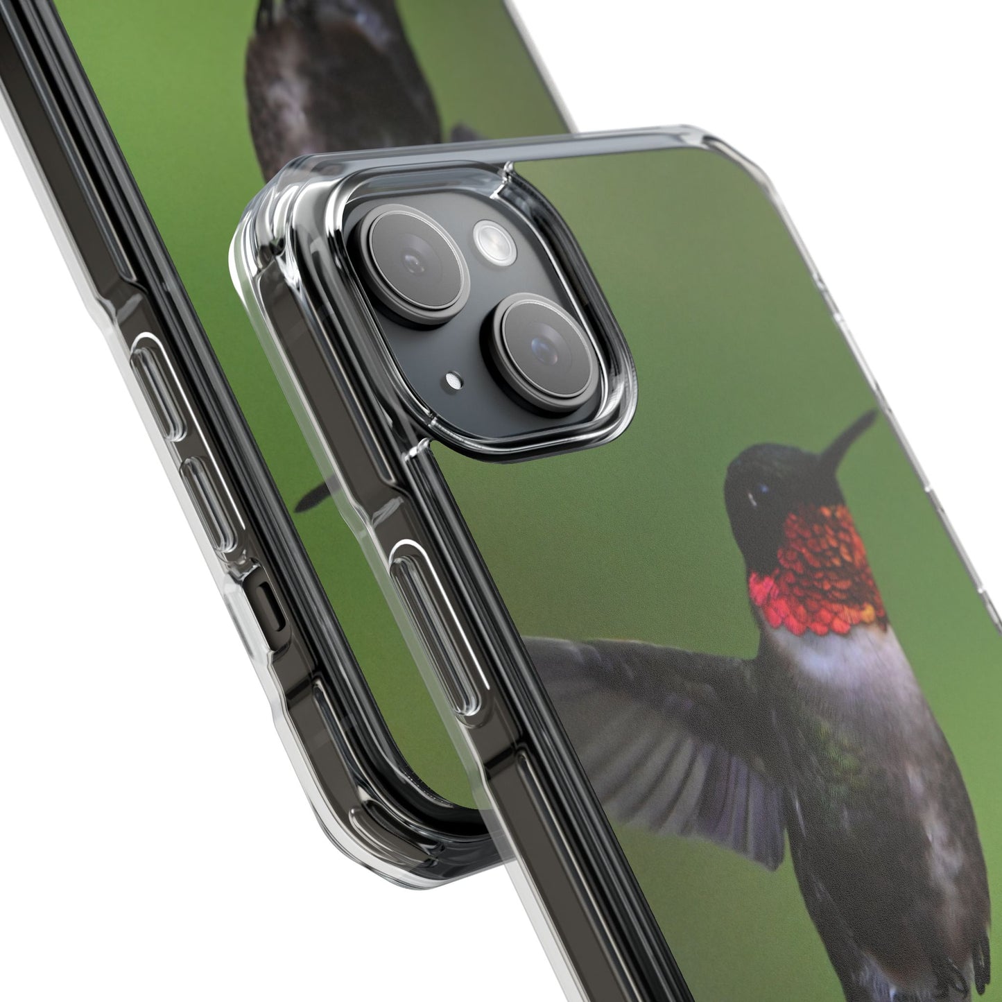 Hummingbird Phone Case with Clear Impact Design, Gift for Nature Lovers, Unique Phone Accessory, Protective Case, Bird Enthusiast Gift