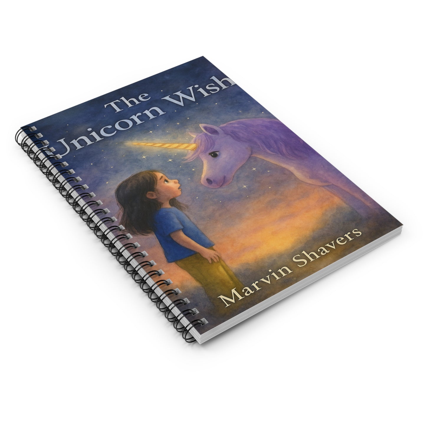 Unicorn Wish Spiral Notebook - Perfect for Dreamers and Young Creators