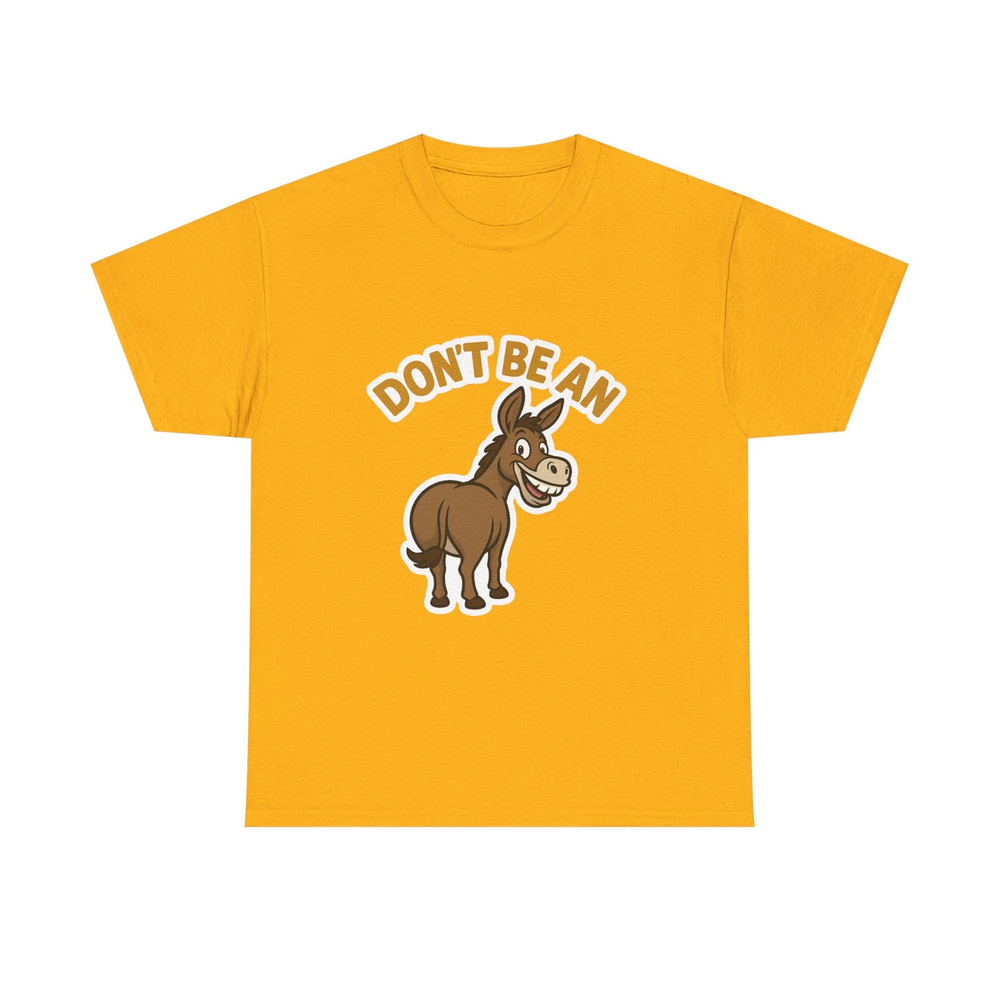 Funny Donkey Graphic Tee - Unisex Heavy Cotton Shirt