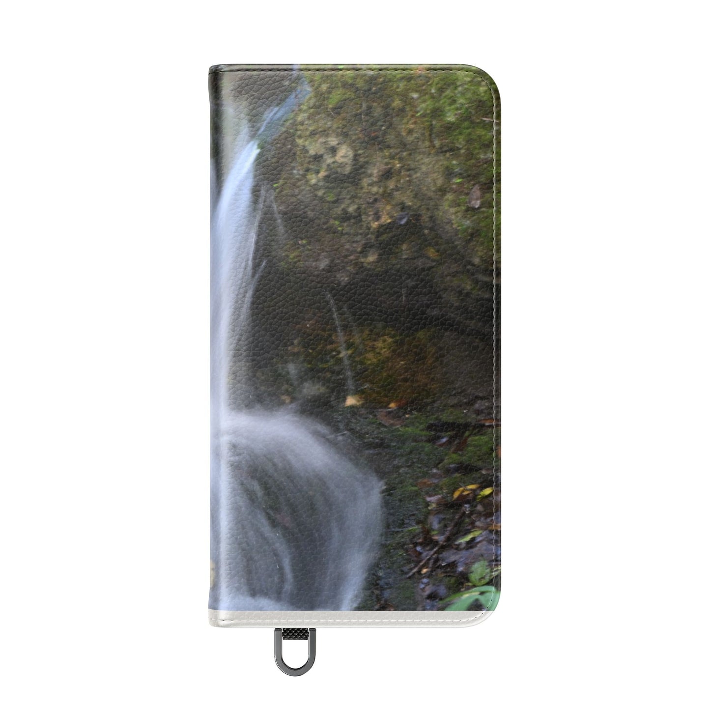 Scenic Waterfall Flip Case, Nature Phone Wallet, Eco-Friendly Phone Accessory, Gift for Nature Lovers, Travel Must-Have