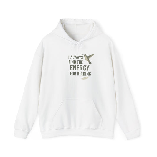 Birding Energy Hoodie - Perfect Gift for Bird Watchers, Eco-Friendly Fashion, Outdoor Adventure Sweatshirt, Nature Lover Apparel, [...]