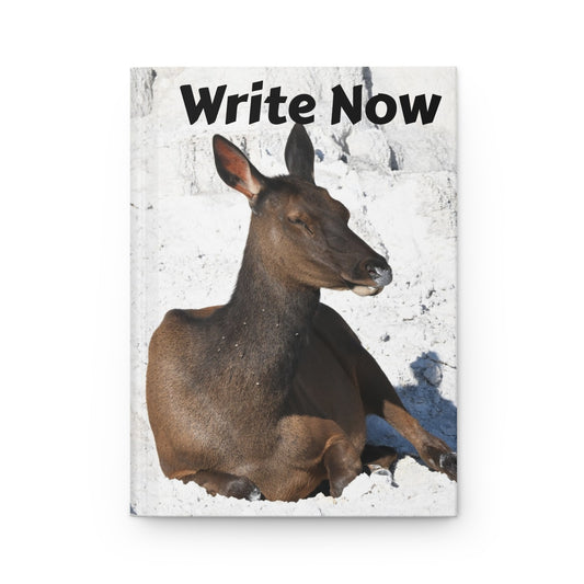 Nature-Inspired Hardcover Journal - Write Now, Wildlife Notebook, Creative Writing Diary, Personalized Gift, Nature Lover's Journal, [...]