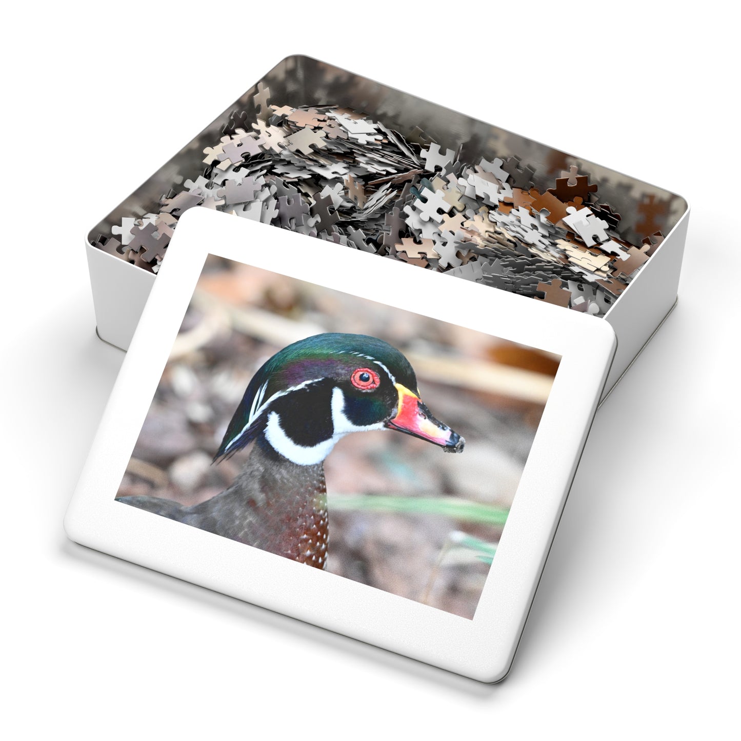 Wood Duck Puzzle, Relaxing Jigsaw Game, Unique Gift for Nature Lovers, Fun Family Activity, Bird Enthusiast Puzzle