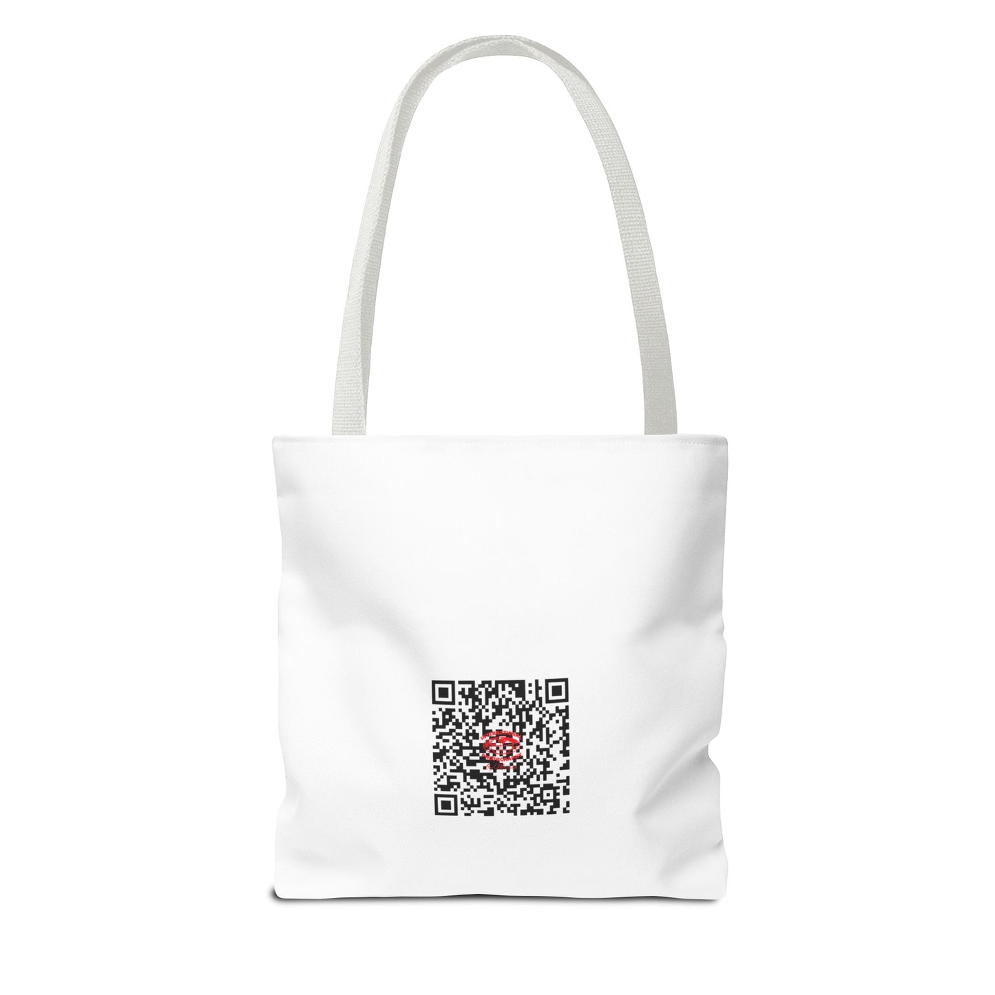 Inspirational Math Tote Bag, Motivational Carry-all, Teacher's Gift, Student Accessory, Study Essentials, QR Code Bag