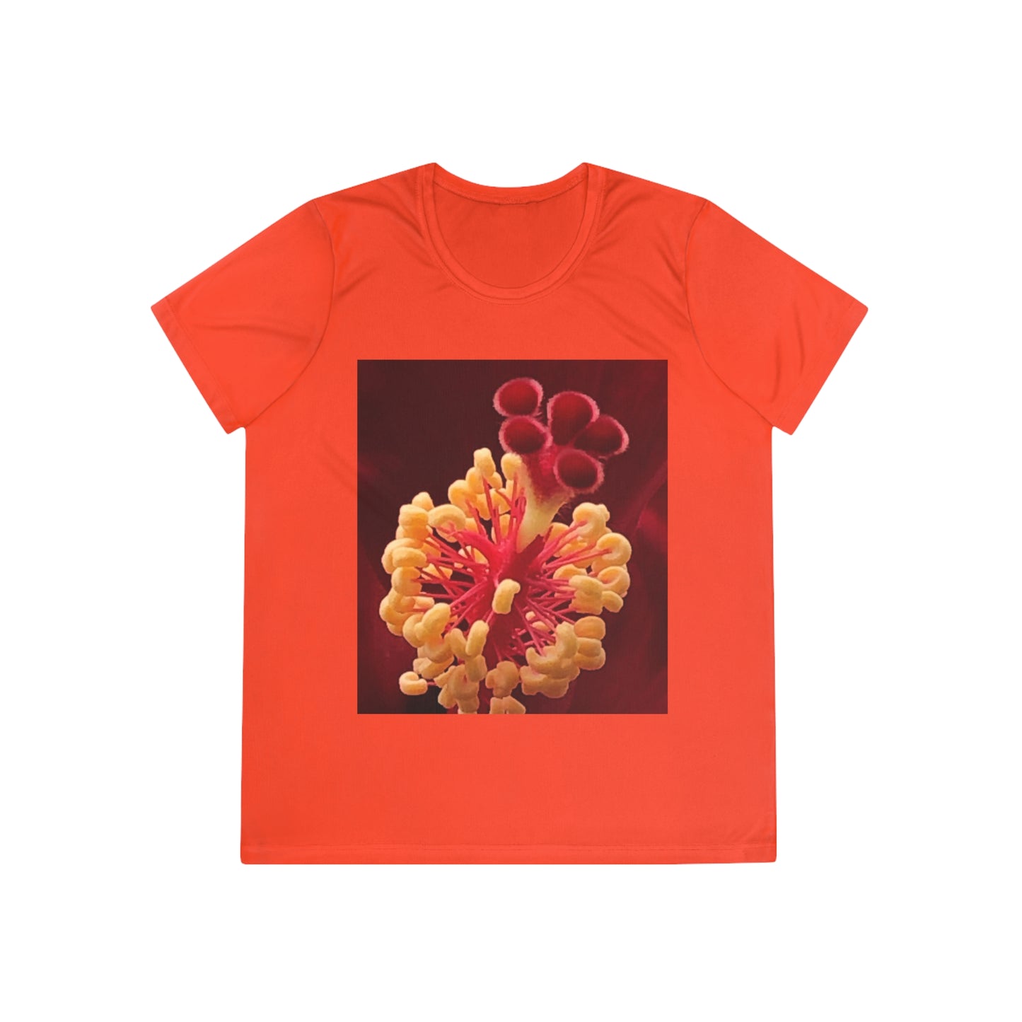 Vibrant Floral Competitor Tee, Nature-Inspired Shirt, Women’s Graphic Tee, Artistic Floral Top, Casual Spring Fashion