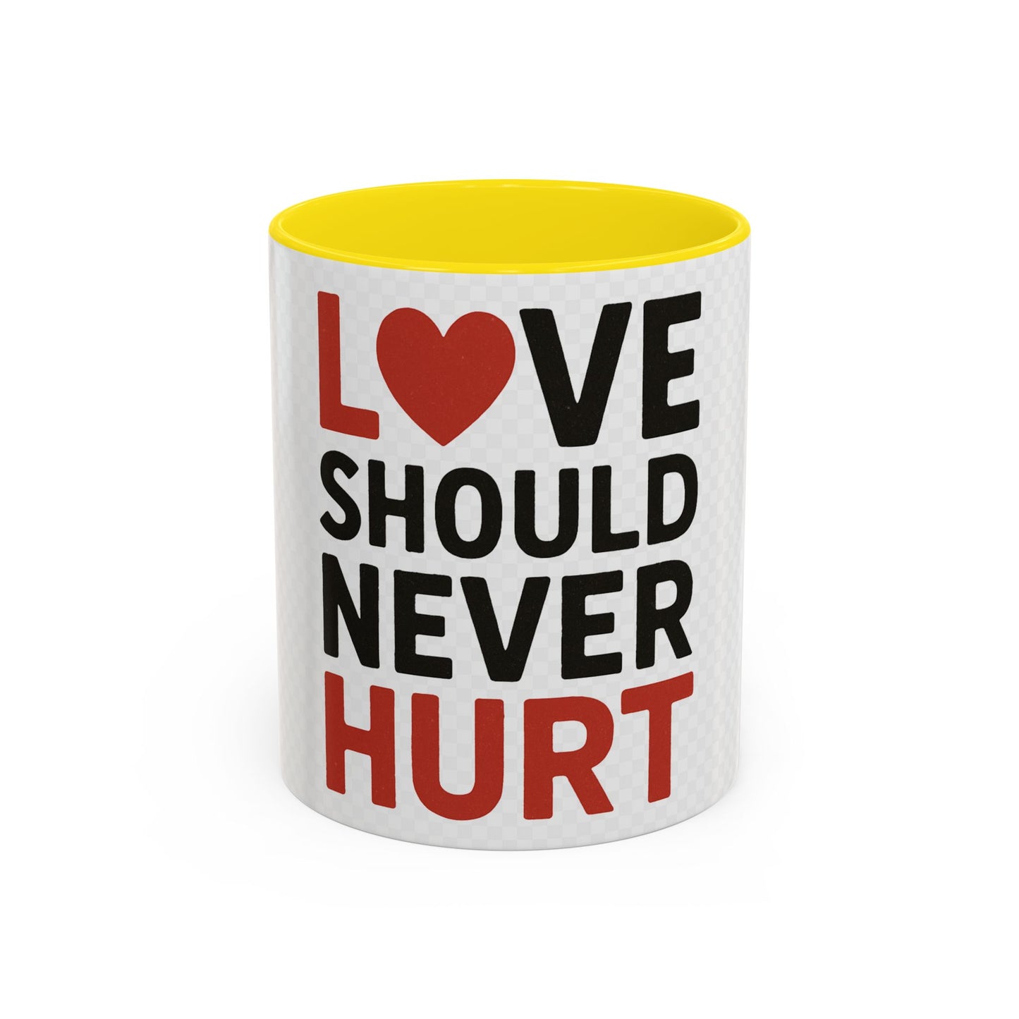 Love Should Never Hurt Coffee Mug - Inspirational Drinkware, Gift for Awareness, Supportive Tea Cup, Unique Home Decor, Motivational [...]