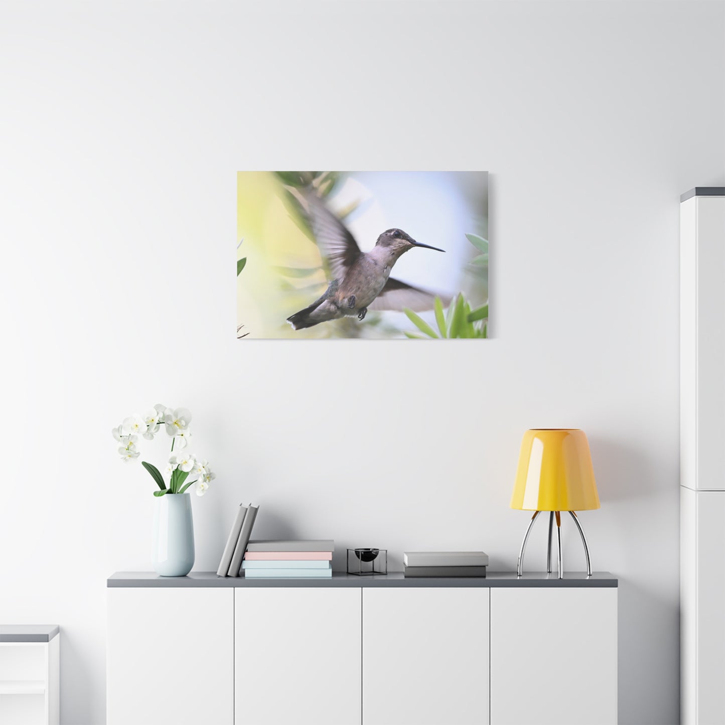 Hummingbird Canvas Wall Art — Matte Stretched 1.25"