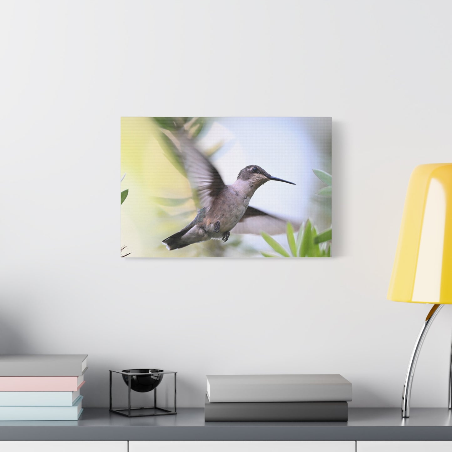Hummingbird Canvas Wall Art — Matte Stretched 1.25"