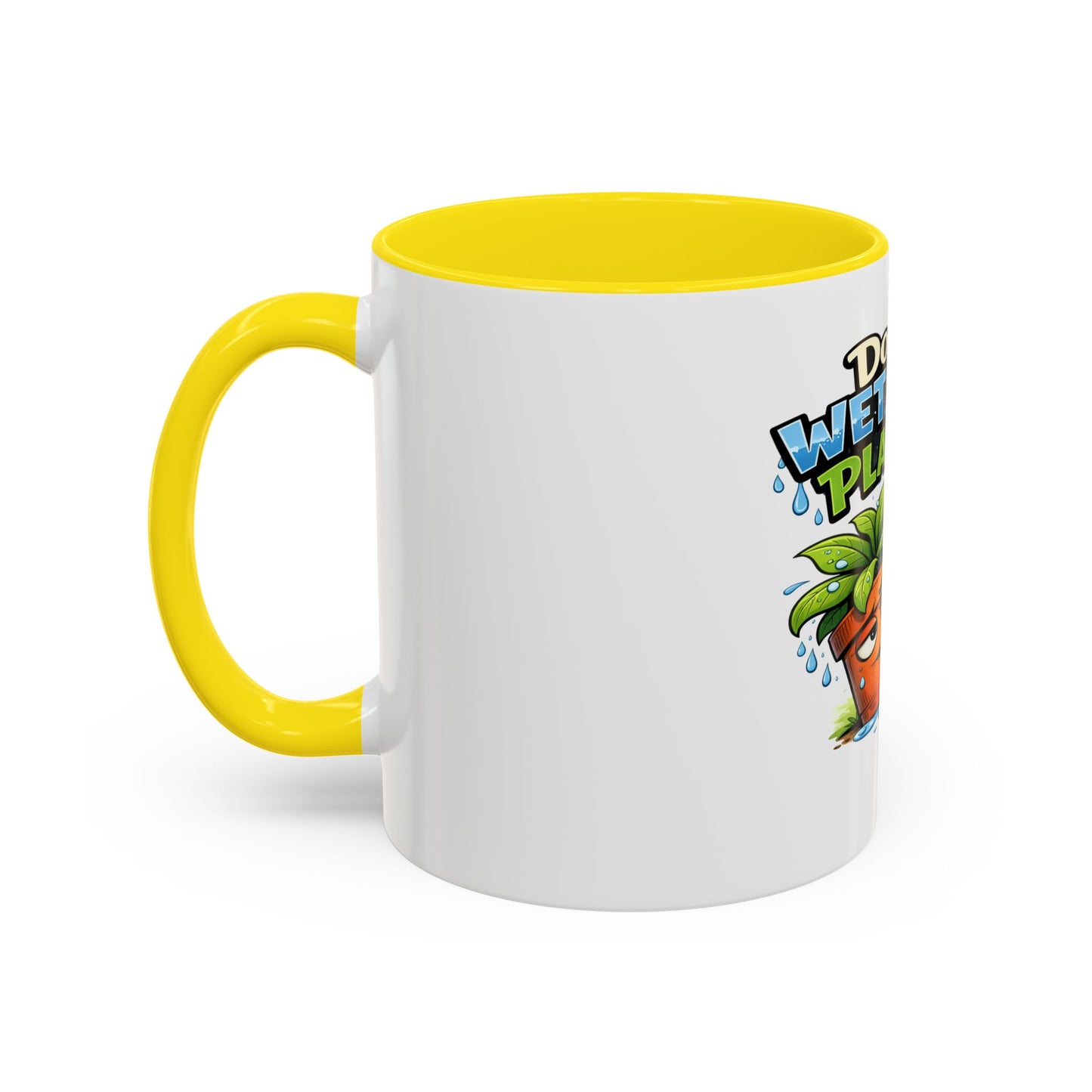 Do You Wet Your Plants? Accent Coffee Mug — Funny Plant Parent Gift (11/15oz)