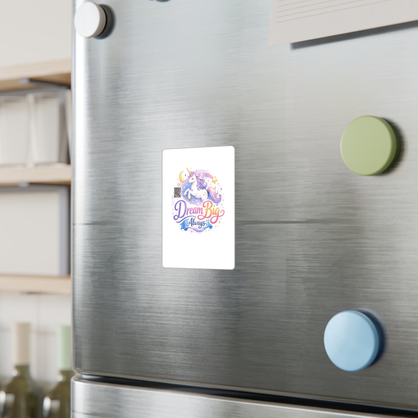 Dream Big Always Unicorn Sticker — Kiss-Cut Vinyl Decal