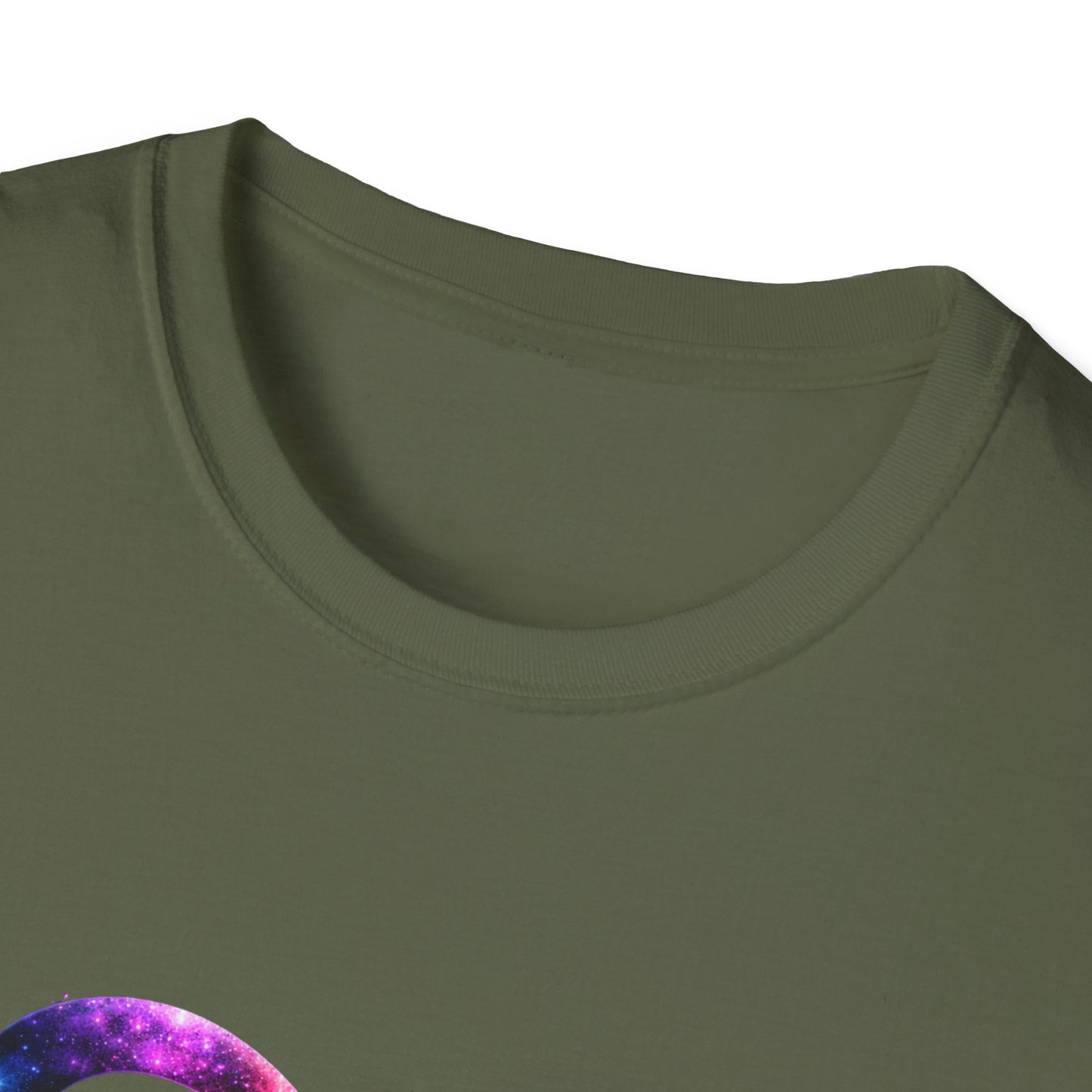 Autism Infinity Symbol T-Shirt — Colorful Galaxy Neurodiversity Tee