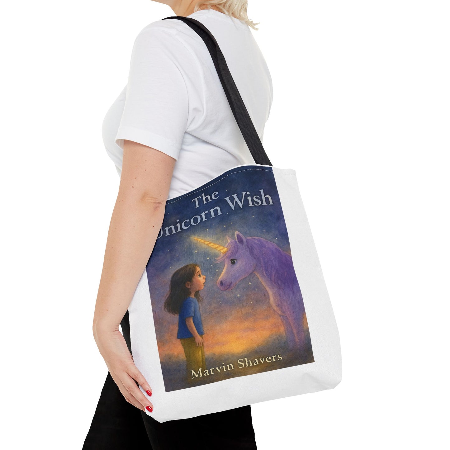 Unicorn Wish Tote Bag – Perfect for Dreamers and Readers