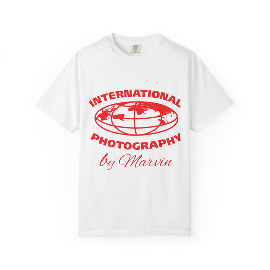 Photography Lover's Unisex T-Shirt, Travel Gift, Graphic Tee, Unique QR Code Design, International Photography Merchandise