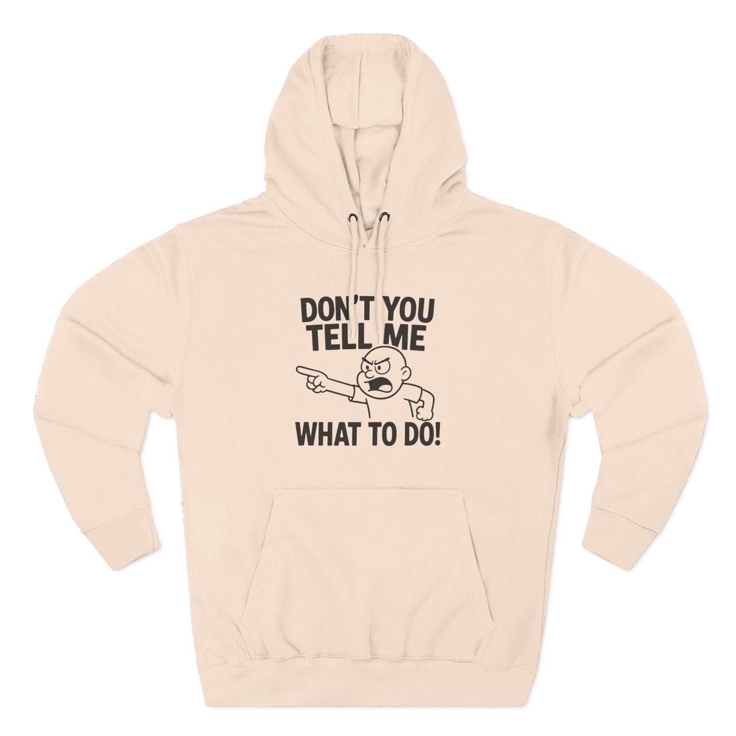 Funny Quote Fleece Hoodie, Cozy Apparel, Casual Wear, Perfect Gift for Adults, Unique Sweatshirt for Any Occasion