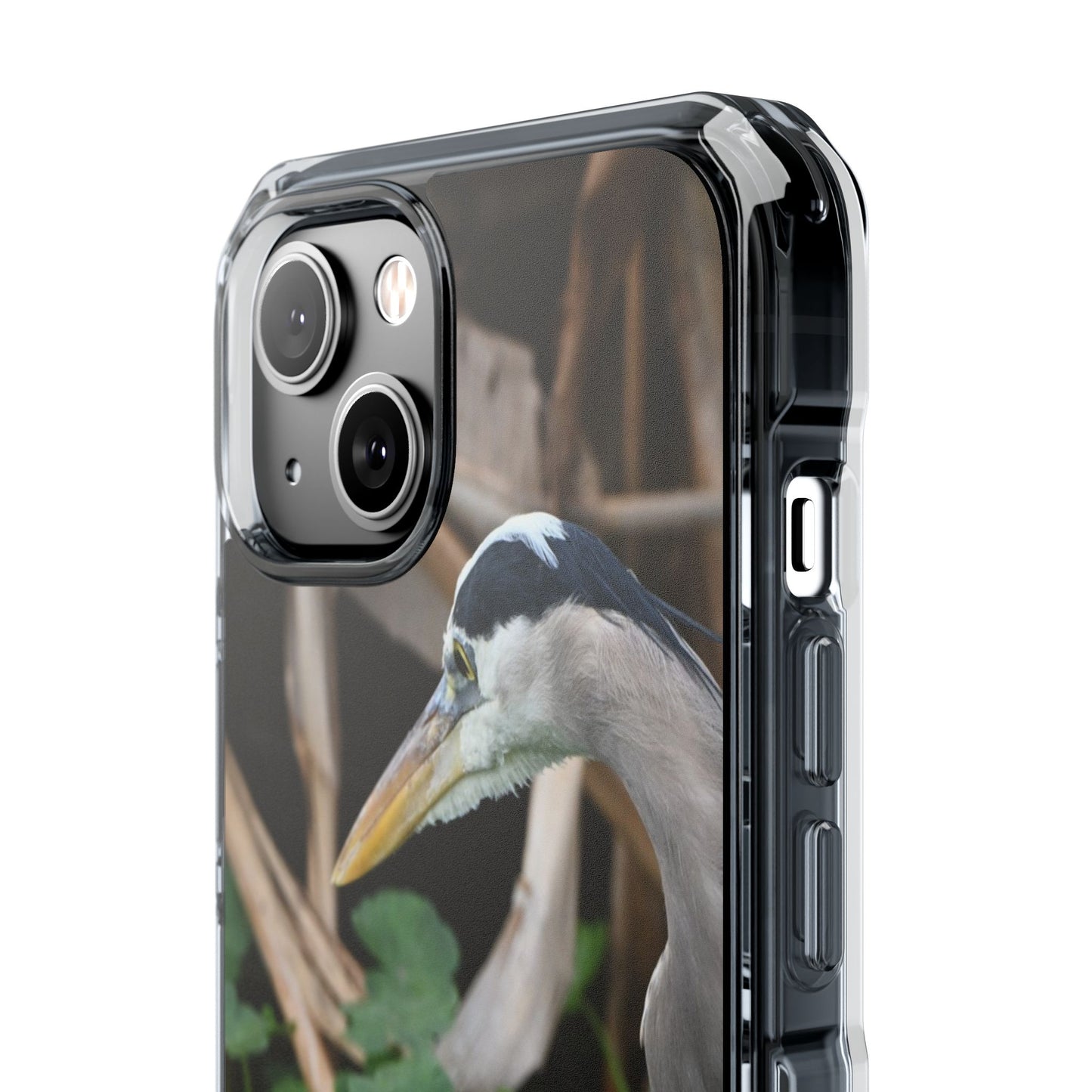 Great Blue Heron Phone Case with Clear Impact Design, Gift for Nature Lovers, Unique Phone Accessory, Protective Case, Bird Enthusiast Gift