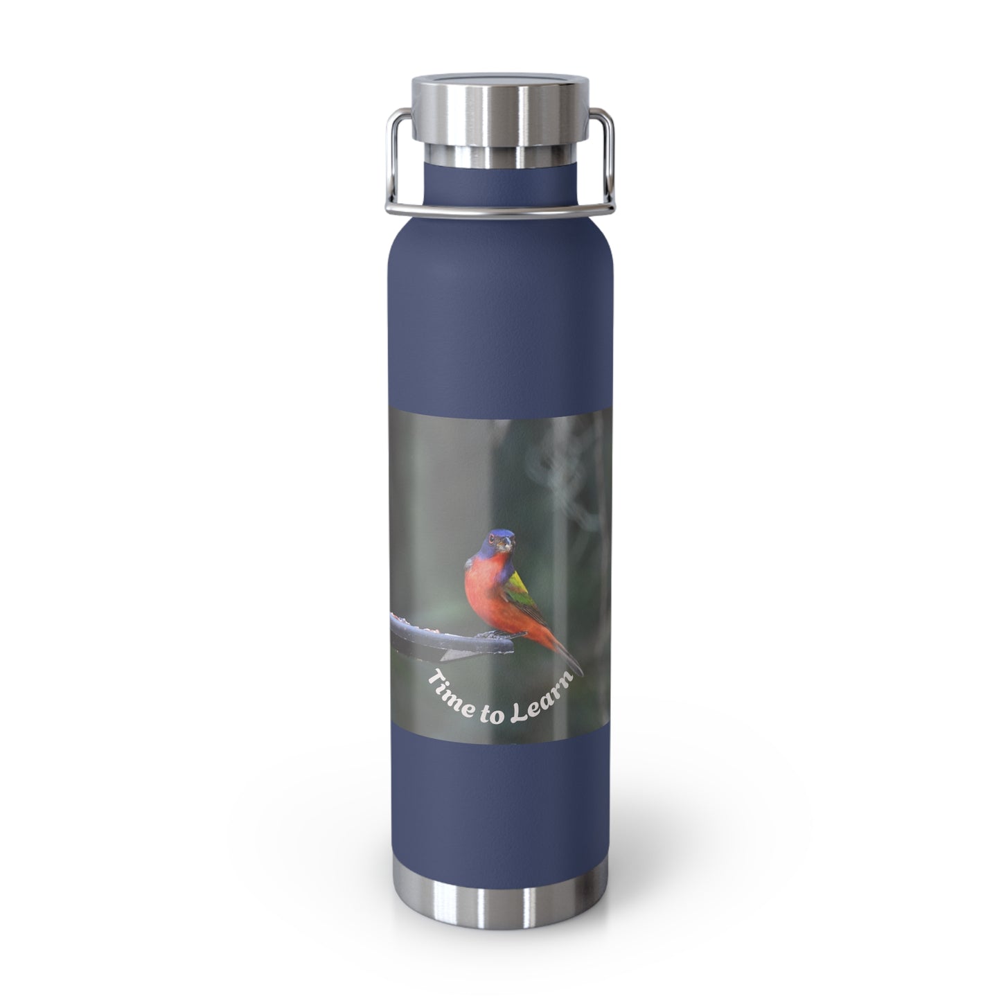 Painted Bunting, Insulated Water Bottle with Photography Design, Travel Mug, Eco-friendly Gift, Adventure Accessory, Perfect for Photographers, [...]