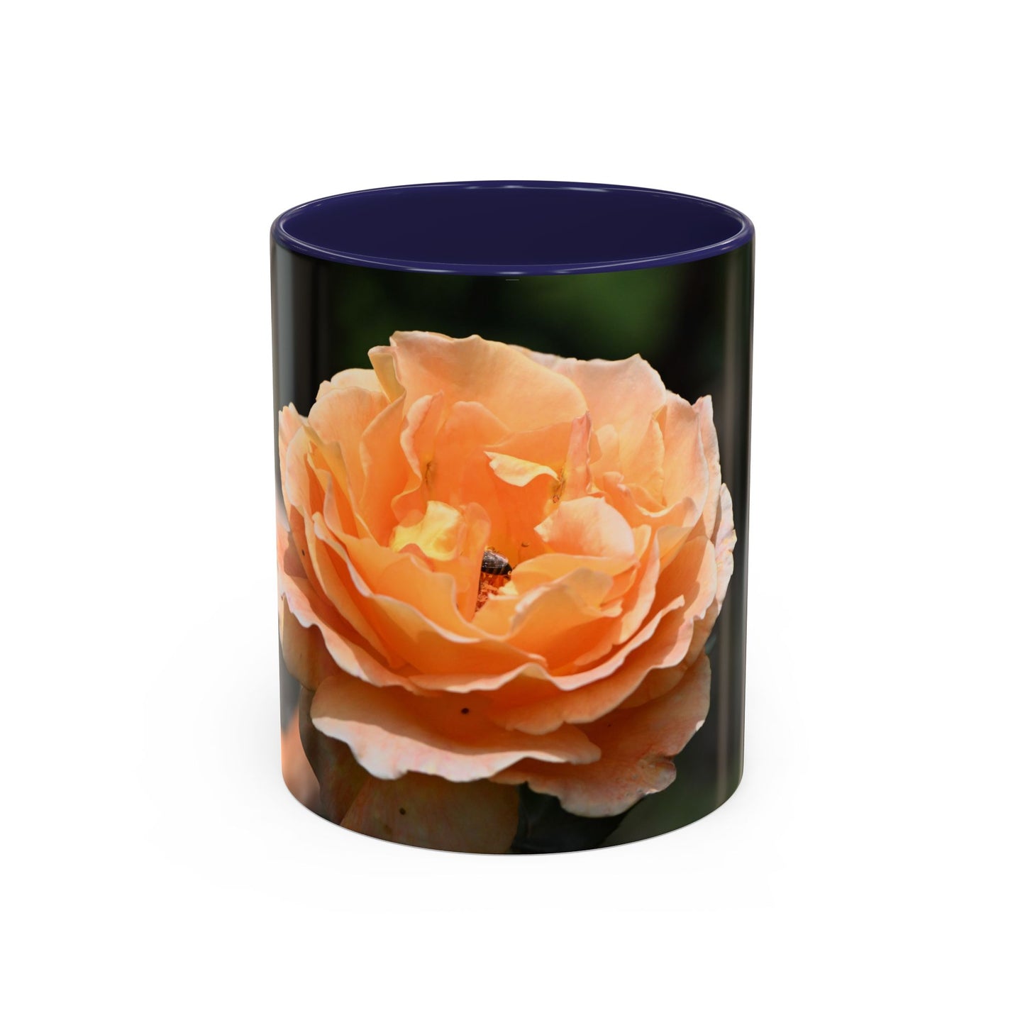 Floral Accent Coffee Mug - Stylish Drinkware for Nature Lovers, Gift for Her, Home Decor, Tea Lovers, Floral Gifts