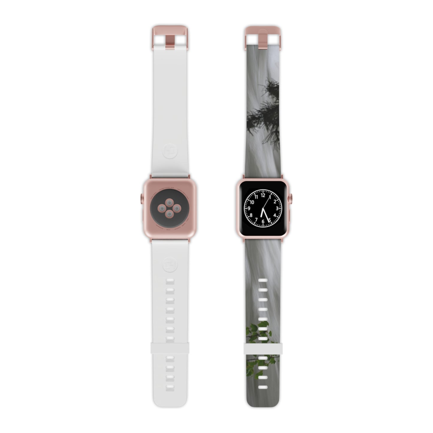 Stylish Apple Watch Band - Minimalist Nature Design, Unique Smartwatch Strap, Gift for Nature Lovers, Everyday Wear, Trendy Accessories