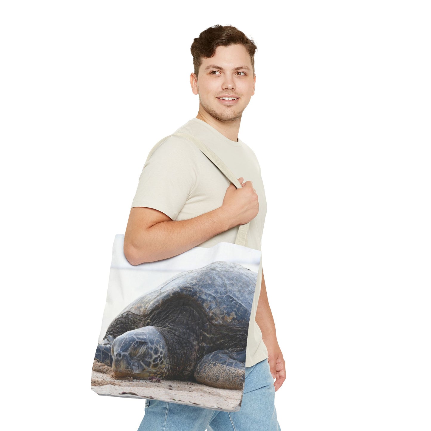 Sea Turtle Tote Bag | Eco-Friendly Carryall, Beach Bag, Animal Lover Gift, Reusable Shopping Tote, Wildlife Lover Accessory