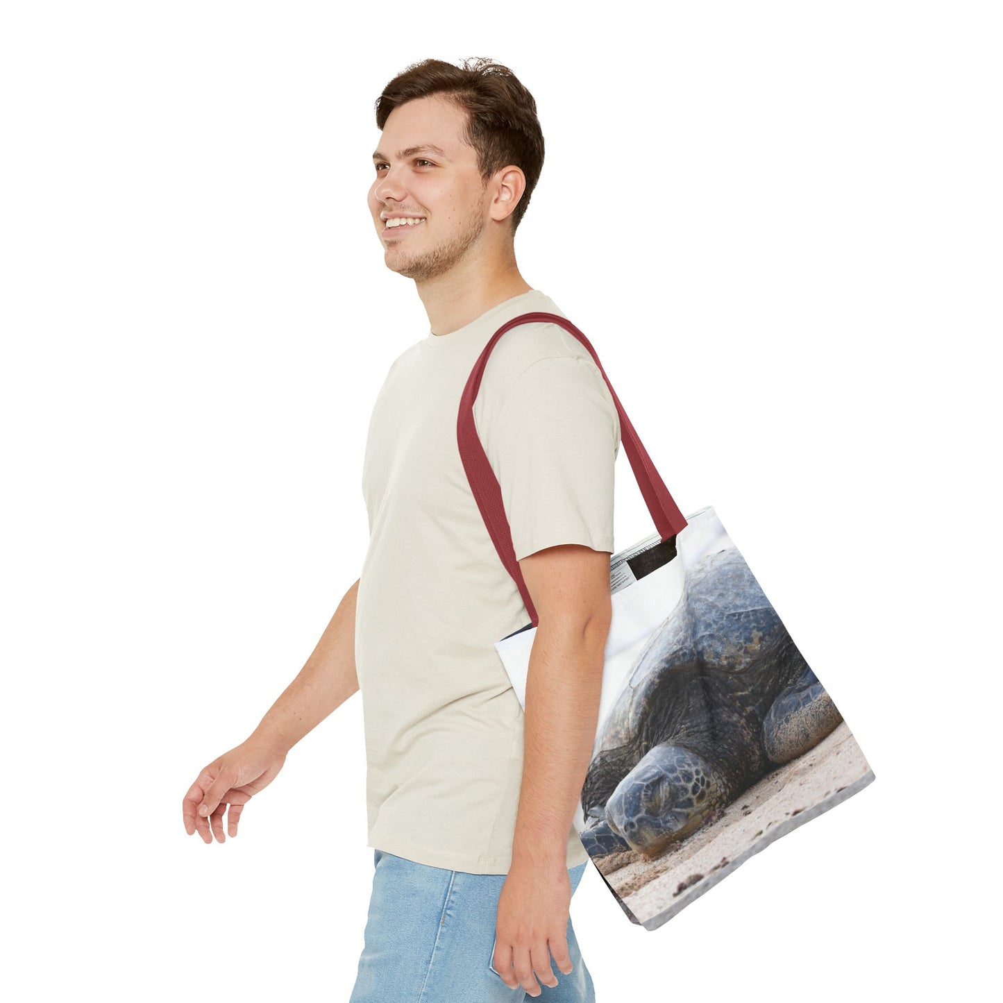 Sea Turtle Tote Bag | Eco-Friendly Carryall, Beach Bag, Animal Lover Gift, Reusable Shopping Tote, Wildlife Lover Accessory