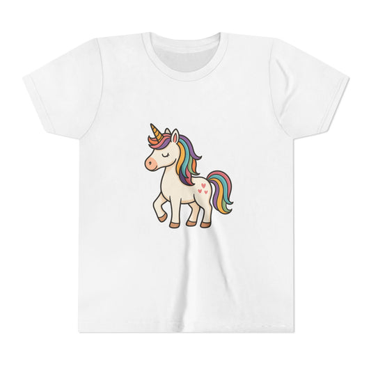 Youth Unicorn Short Sleeve Tee, Kids Unicorn T-Shirt, Colorful Unicorn Clothing, Cute Gifts for Children, Birthday Party Outfit, [...]