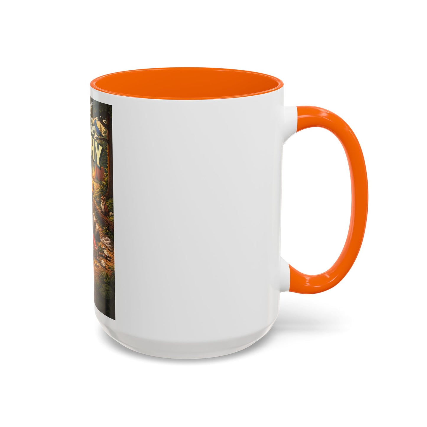 Don't Be Trashy Raccoon Coffee Mug (Accent, 11/15oz)