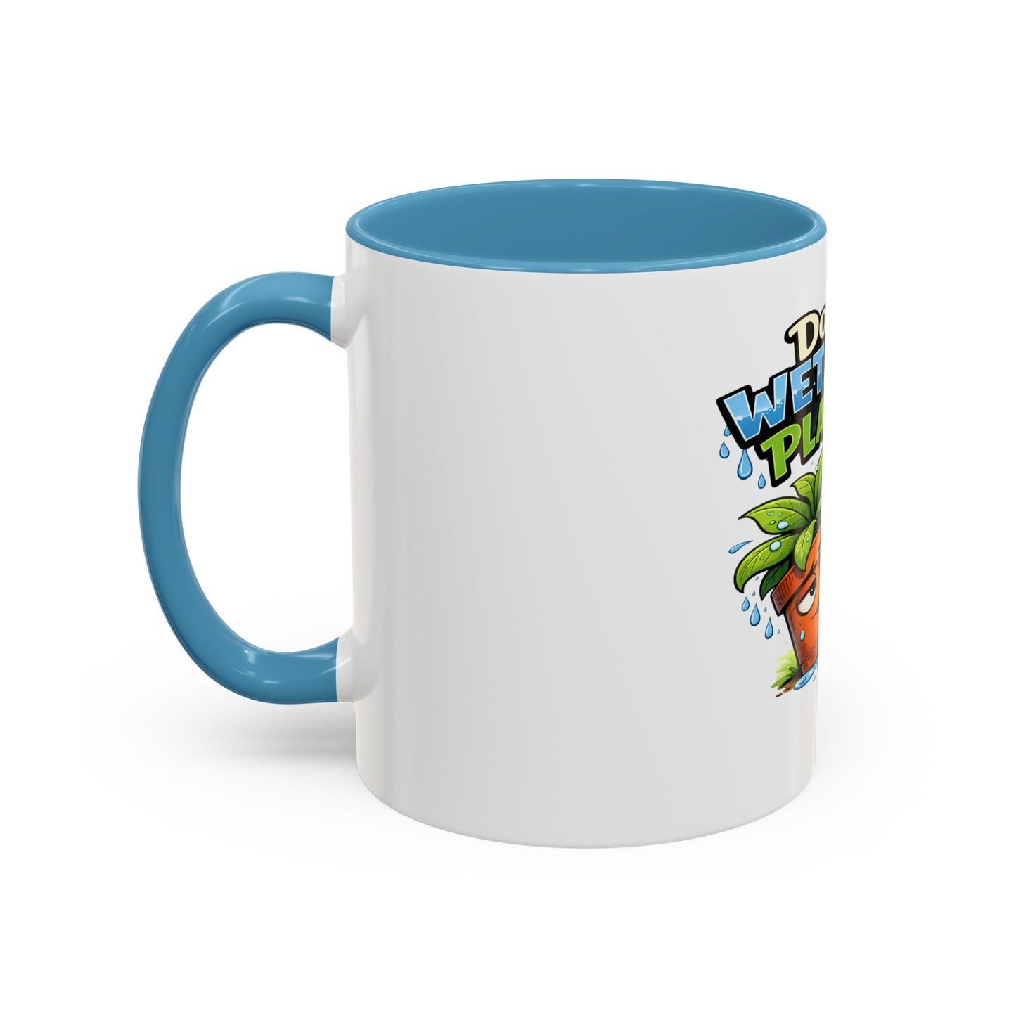 Do You Wet Your Plants? Accent Coffee Mug — Funny Plant Parent Gift (11/15oz)