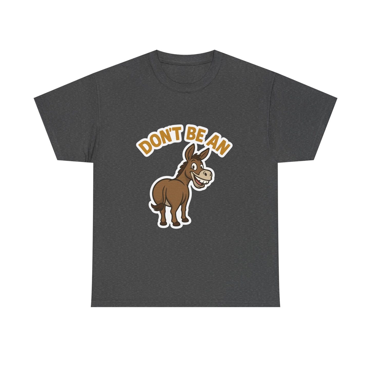 Funny Donkey Graphic Tee - Unisex Heavy Cotton Shirt