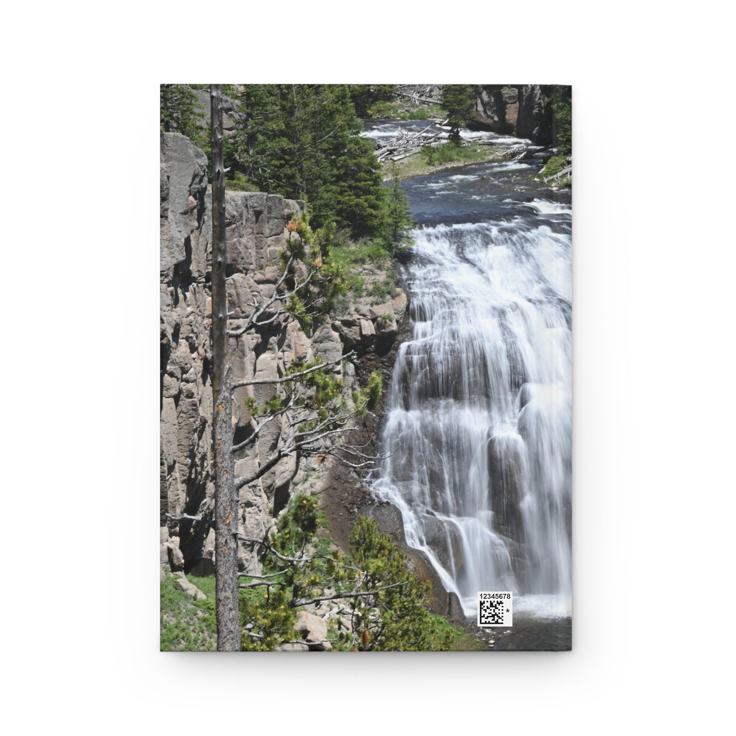 Flowing Thoughts Hardcover Journal - Nature-Inspired, Writing Journal, Gift for Writers, Inspirational Diary, Eco-Friendly Journal