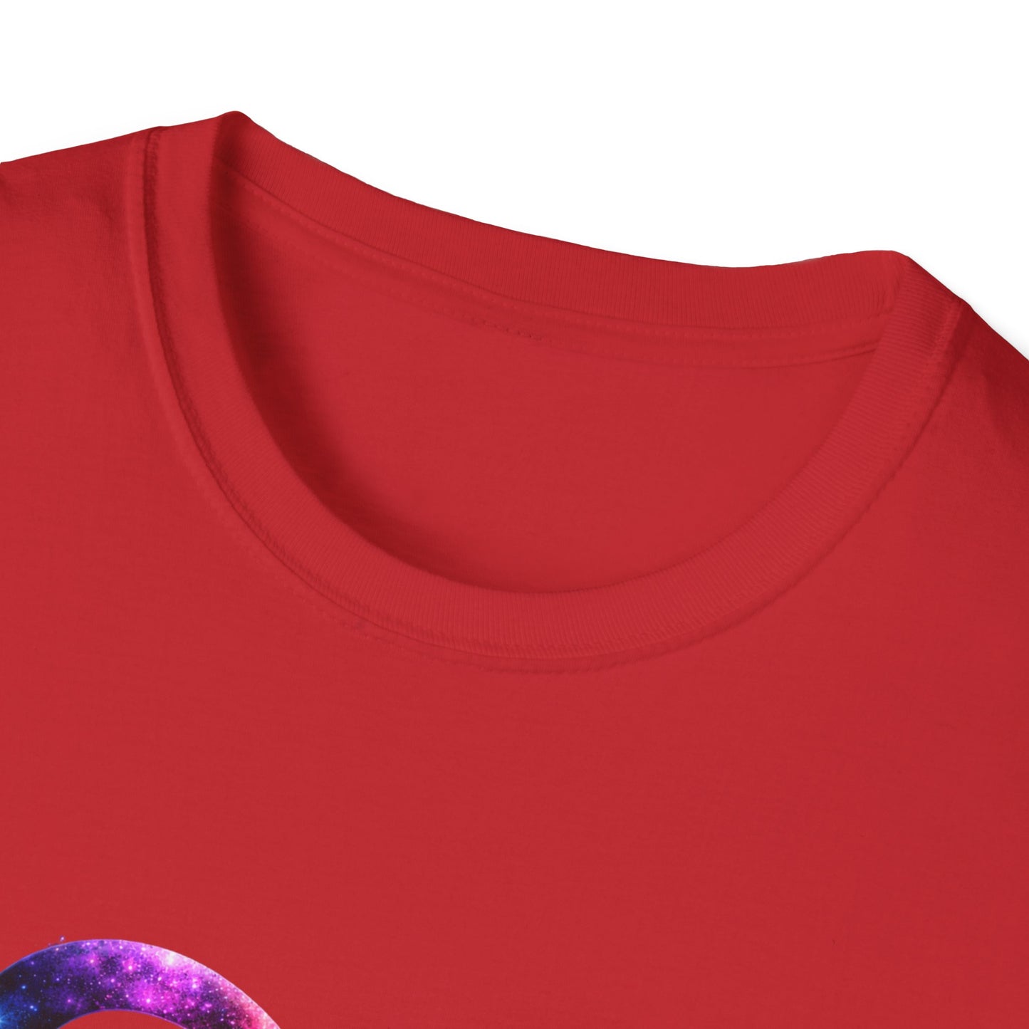 Autism Infinity Symbol T-Shirt — Colorful Galaxy Neurodiversity Tee