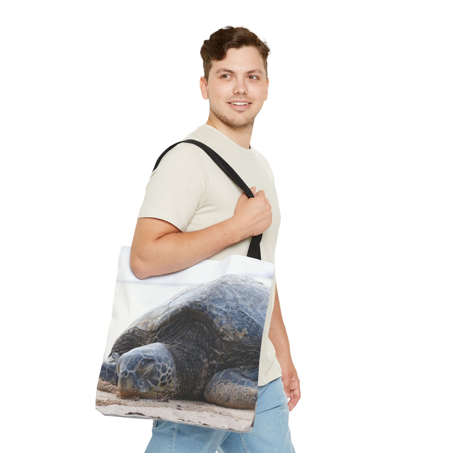 Sea Turtle Tote Bag | Eco-Friendly Carryall, Beach Bag, Animal Lover Gift, Reusable Shopping Tote, Wildlife Lover Accessory
