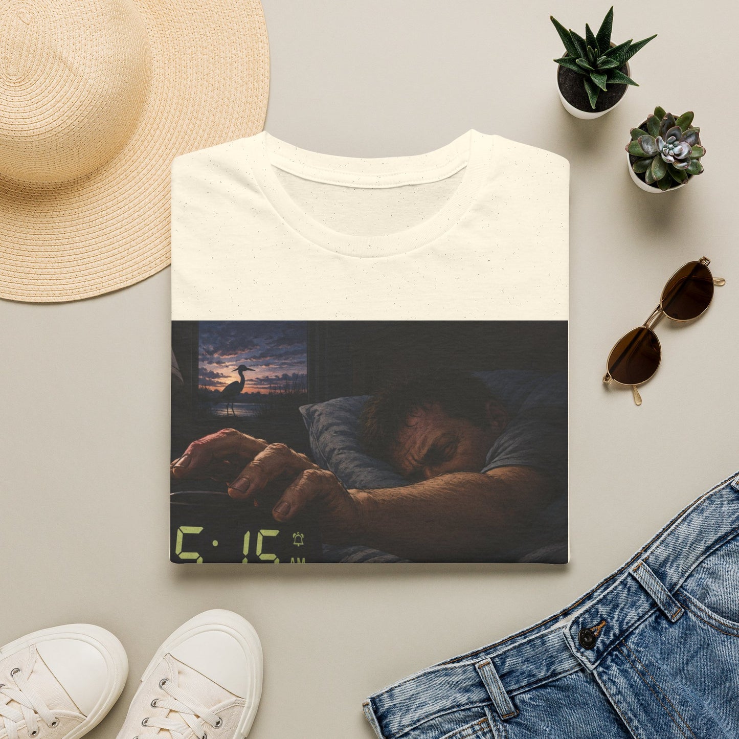 T-Shirt — "The Worst Part of Birding" Funny Early-Morning Birdwatcher Tee