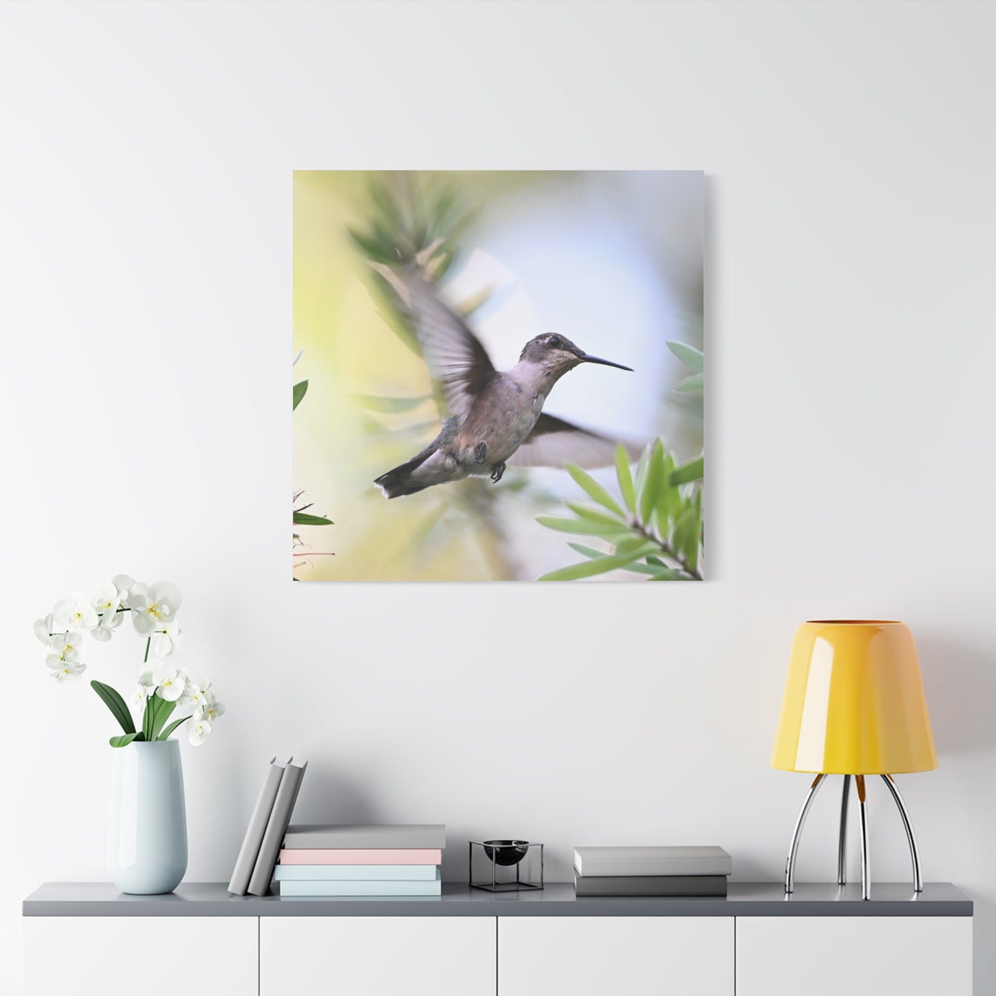 Hummingbird Canvas Wall Art — Matte Stretched 1.25"