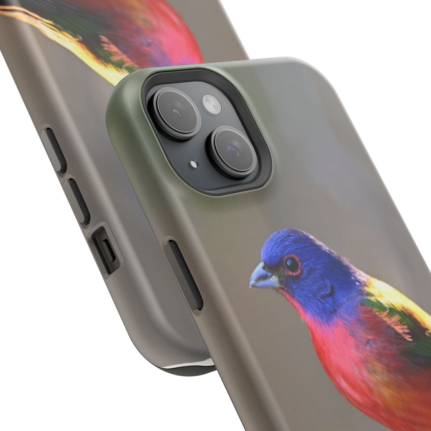 Colorful Bird Phone Case, Magnetic Tough Cases, Nature Lover Gift, Wildlife Phone Cover, Eco-Friendly Tech Accessories