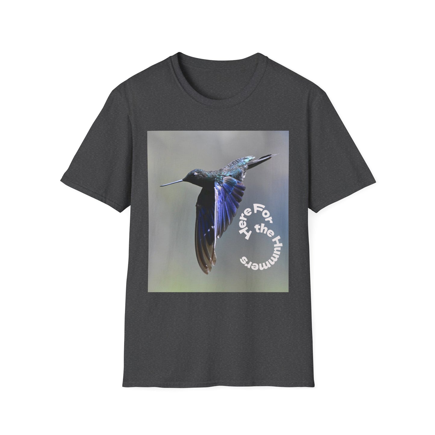 Hummingbird Photo Tee — "For the Tiny Moments" Nature T-Shirt