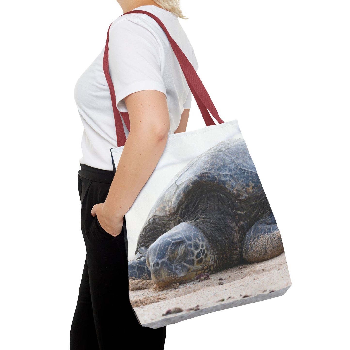 Sea Turtle Tote Bag | Eco-Friendly Carryall, Beach Bag, Animal Lover Gift, Reusable Shopping Tote, Wildlife Lover Accessory