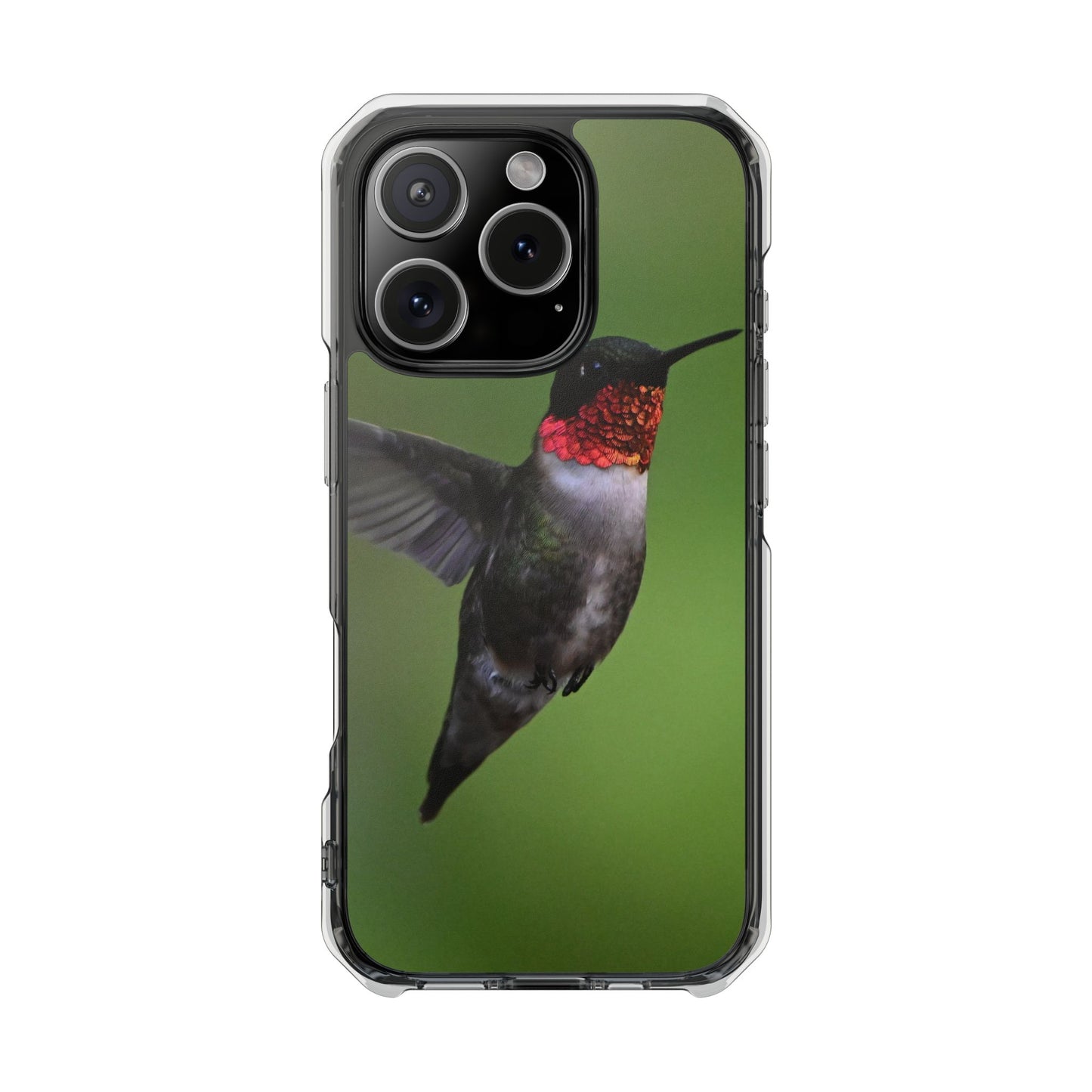Hummingbird Phone Case with Clear Impact Design, Gift for Nature Lovers, Unique Phone Accessory, Protective Case, Bird Enthusiast Gift