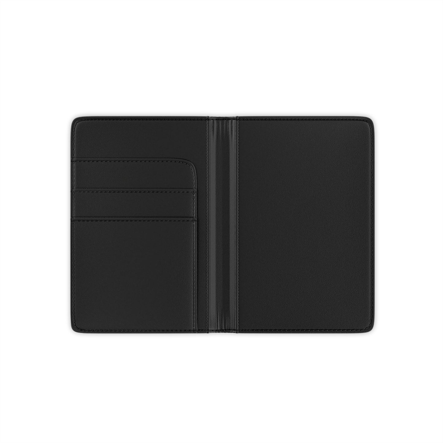 Woodpecker Passport Cover — Red-capped Bird Travel Passport Holder