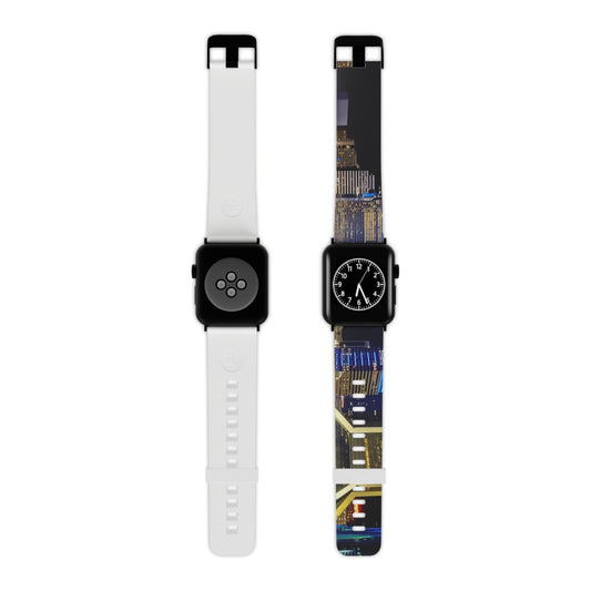 Urban Nightscape Apple Watch Band, Fashion Accessory for Tech Lovers, Unique Gift for Gadget Enthusiasts, Stylish Watch Strap for Men [...]