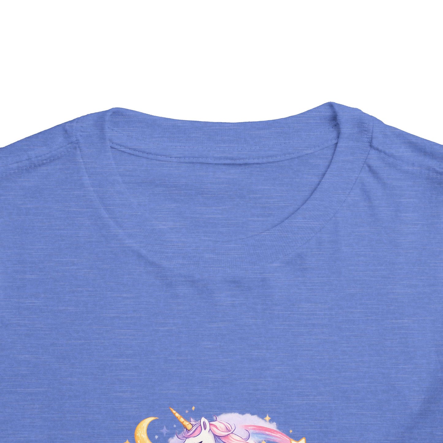 Toddler Tee — Dream Big Always Unicorn Graphic
