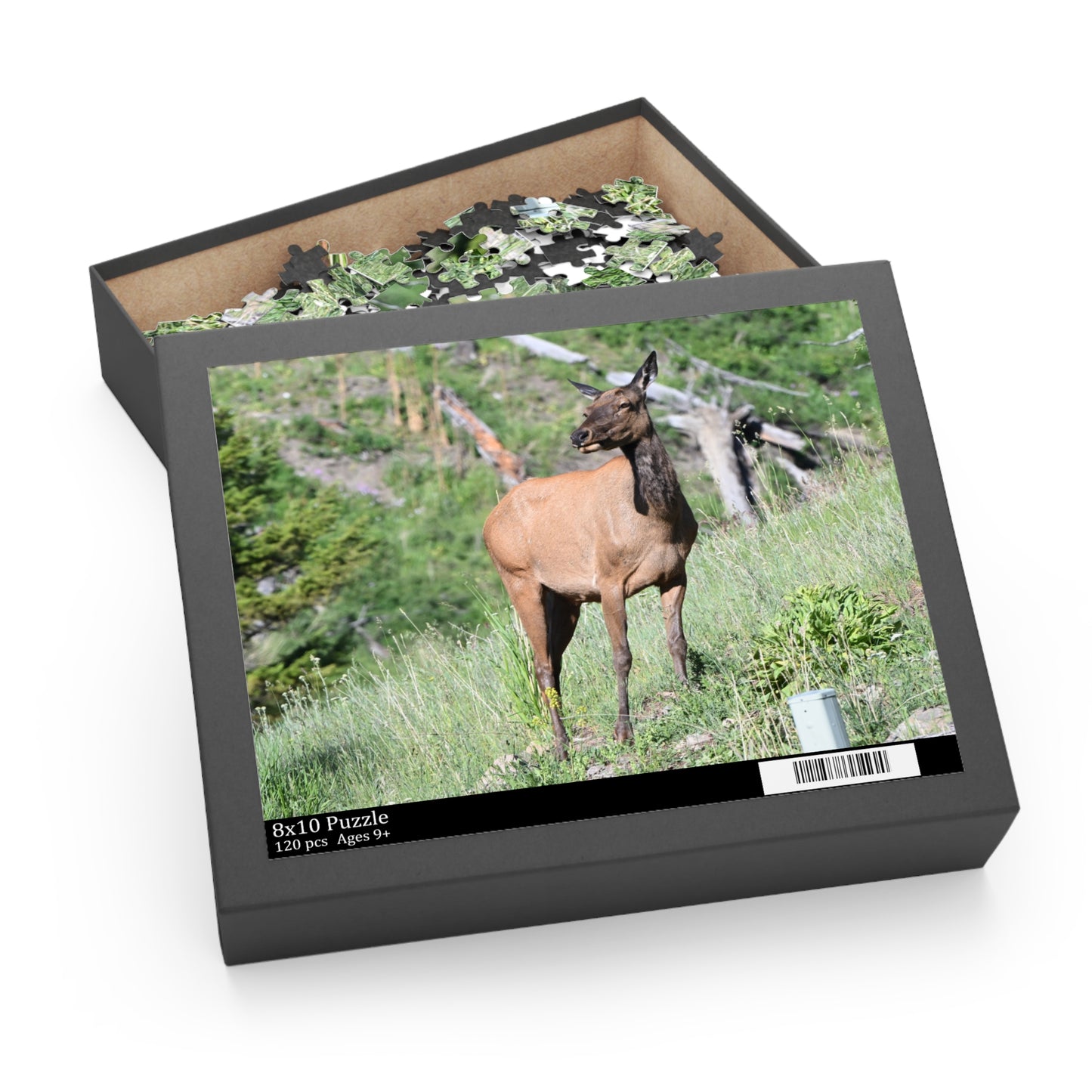 Elk Puzzle Game, Nature-Based Fun, Wildlife Lover Gift, Family Game Night, Educational Activity, Relaxing Hobby
