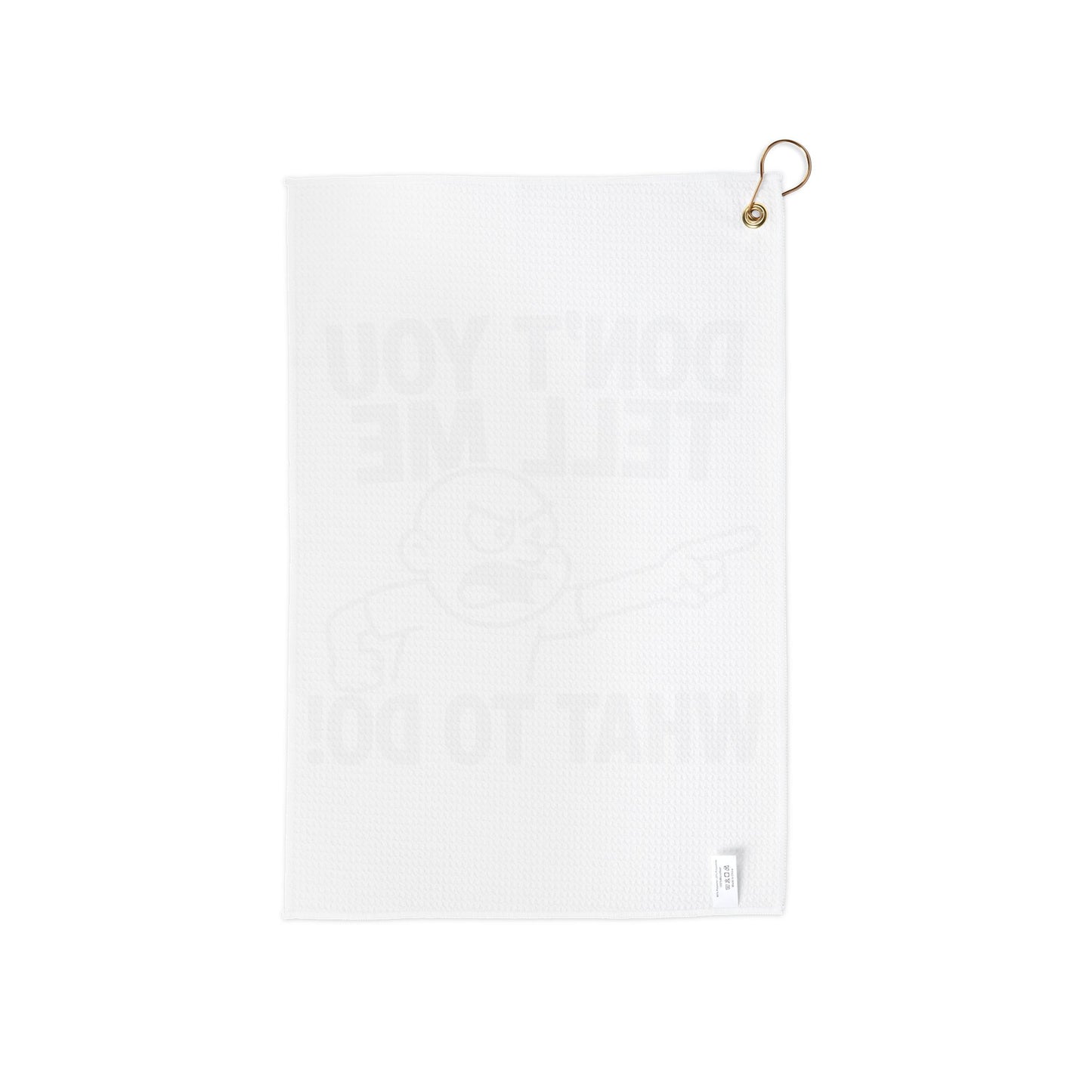 Humorous Golf Towels: Don't You Tell Me What To Do! - Perfect Gift for Golf Lovers, Funny Golf Accessories, Unique Golf Gifts, Sports [...]